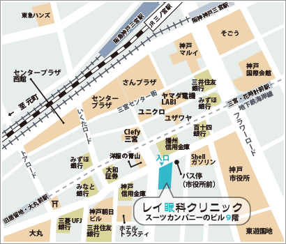 レイ眼科地図 レイ眼科地図
