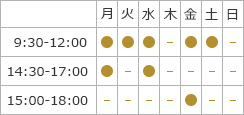 診療時間