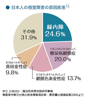 緑内障の視野